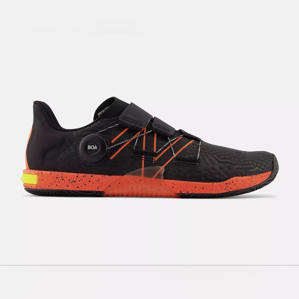 New Balance Minimus Tr - Blacktop/Blaze Orange Size 10.5